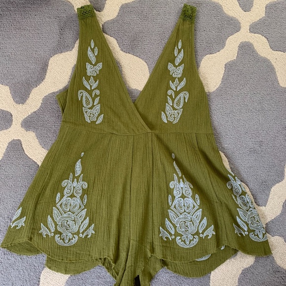 Free People Songbird Romper NWT - Picture 2 of 4